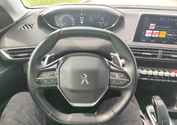 Peugeot 3008 cena 88500 przebieg: 50000, rok produkcji 2019 z Wągrowiec małe 211